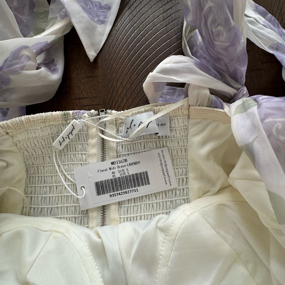 Petal & Pup Floret Midi Dress - Picture 4 of 4